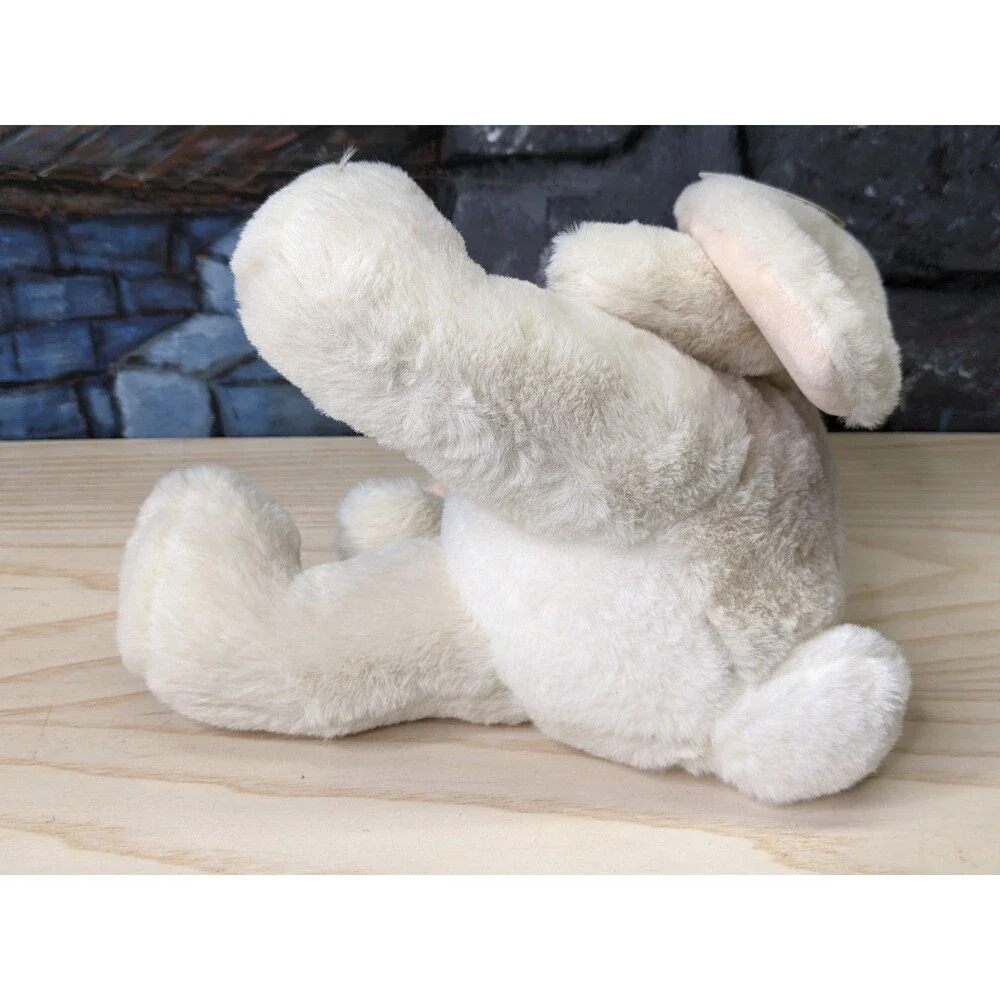Bunnies By The Bay FLOPPY NIBBLE Cream Bunny Rabbit  Plush Lovey Paper Tags Gift